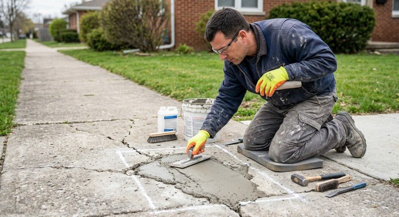 Concrete Sidewalk Installation Service